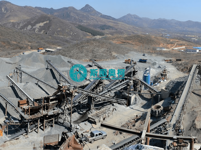 Stone crusher plant production line