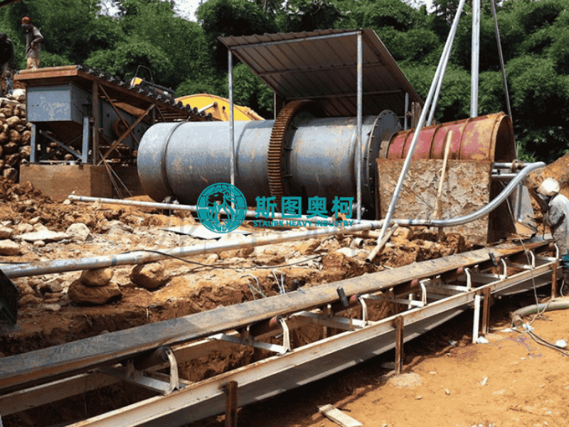 Staurk Stone scrubber application case