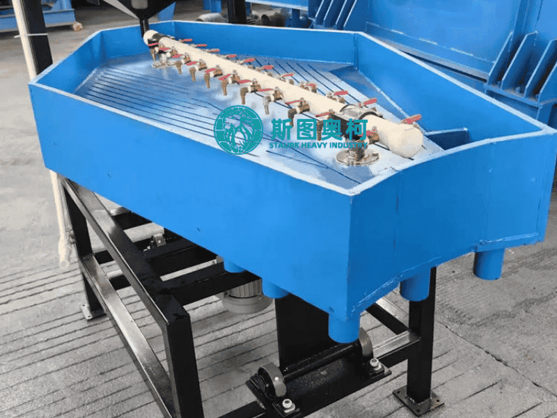 Gold Gemini shaking table working principle diagram