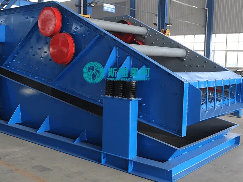 Dewatering Screen in a Sand Washing Plant