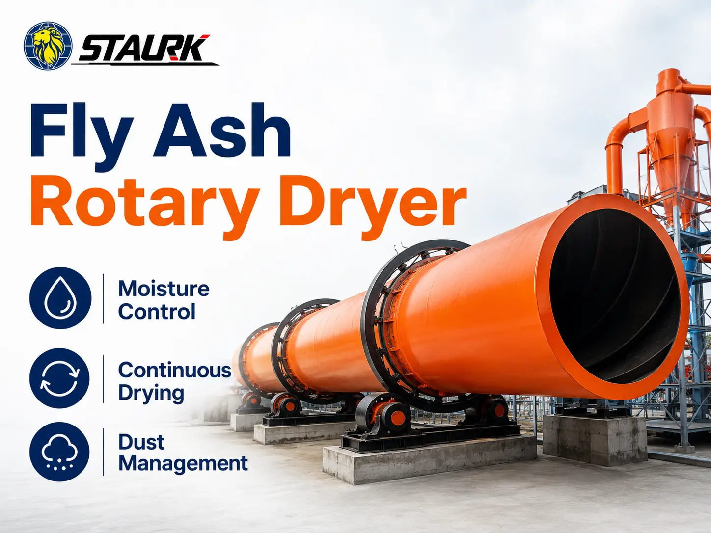 Fly Ash Rotary Dryer