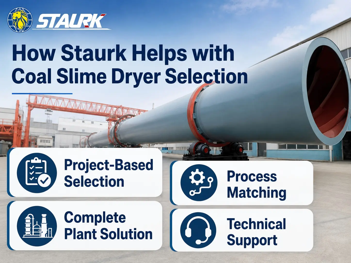 How Staurk Helps with Coal Slime Dryer Selection