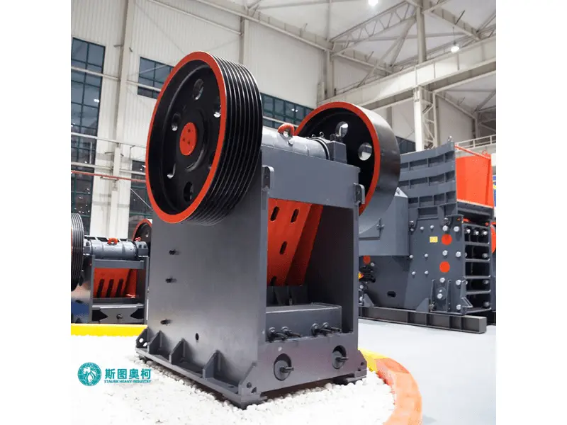 Jaw Crusher in a Gold Processing Plant