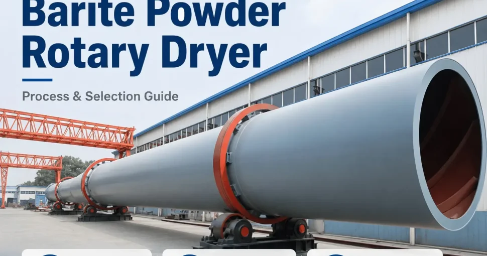 Barite Powder Rotary Dryer