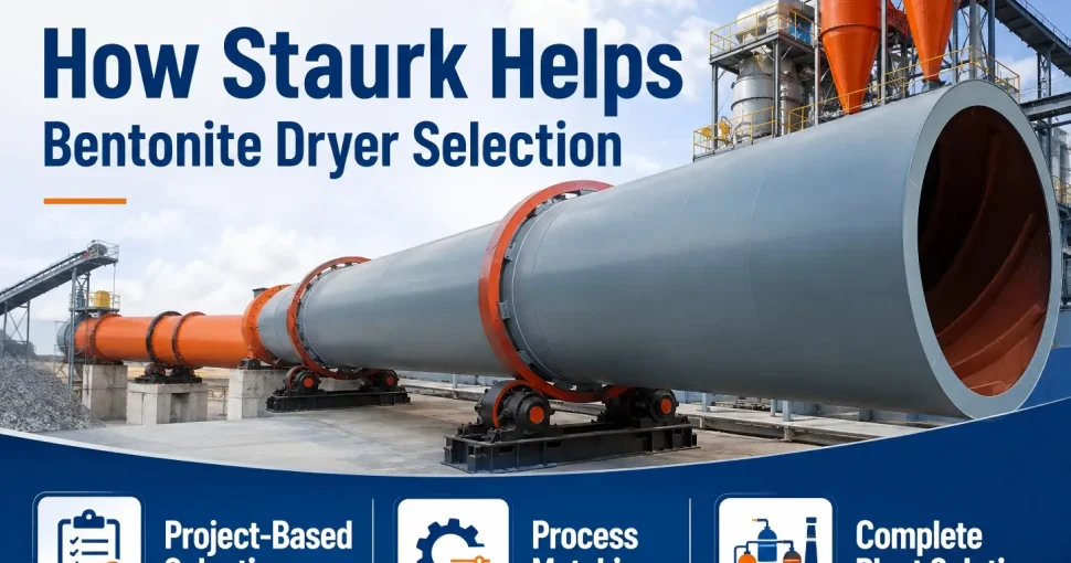 Bentonite Dryer Selection