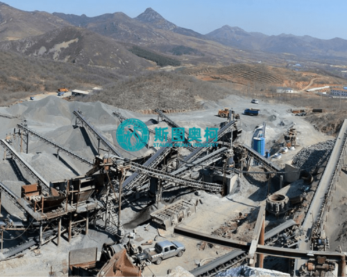 Stone crusher plant production line