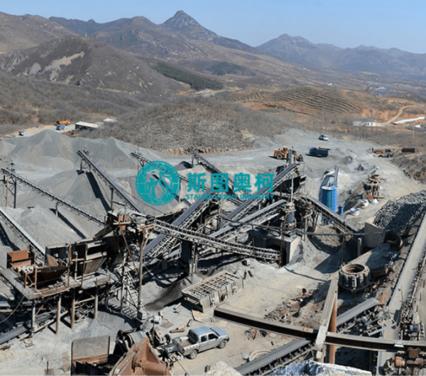 Stone crusher plant production line