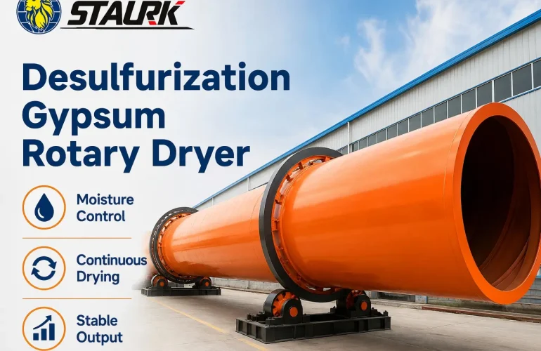 Desulfurization Gypsum Rotary Dryer