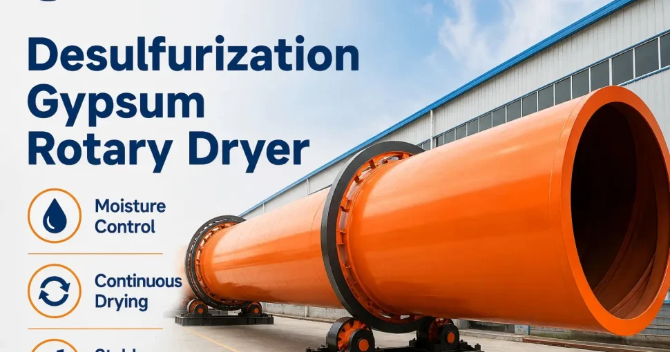 Desulfurization Gypsum Rotary Dryer