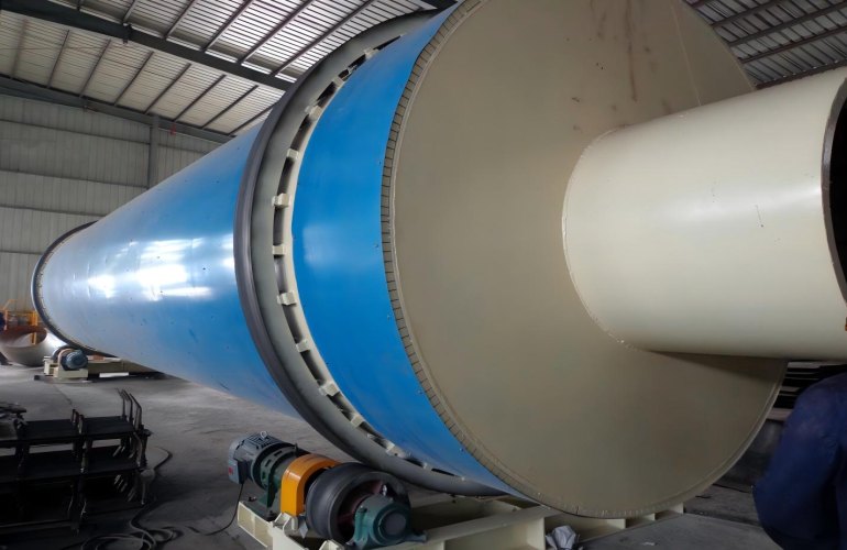 How a Sawdust Rotary Drum Dryer Works