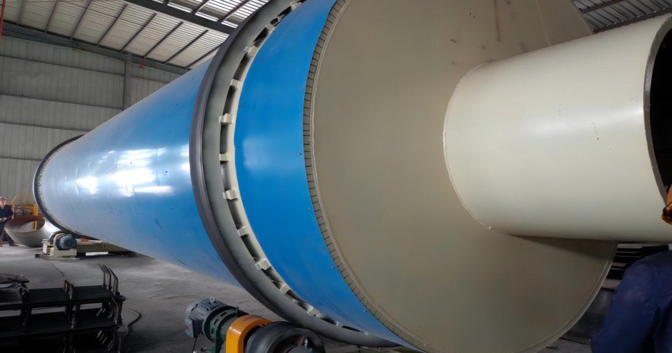 How a Sawdust Rotary Drum Dryer Works